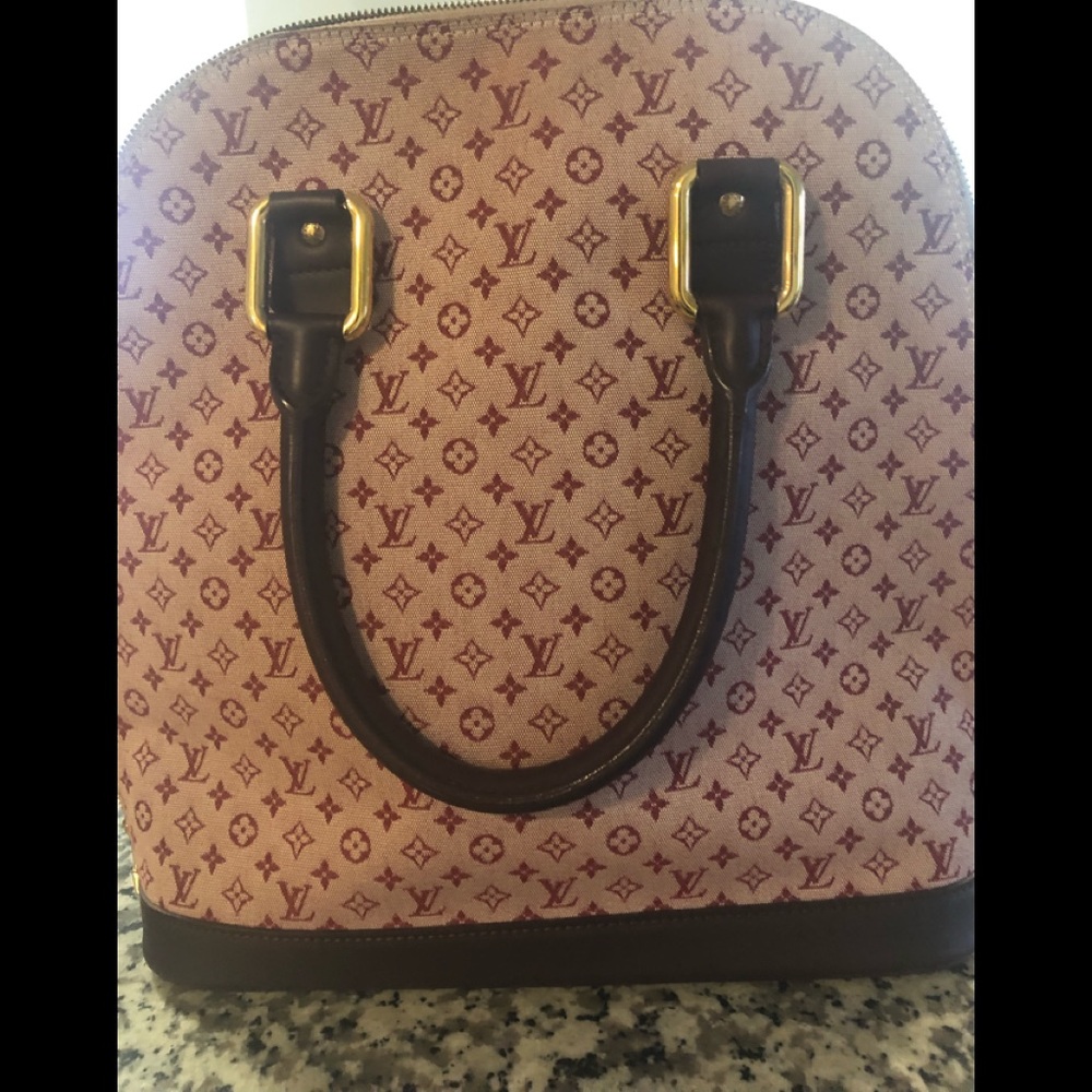 Louis Vuitton Alma Haute canvas tote